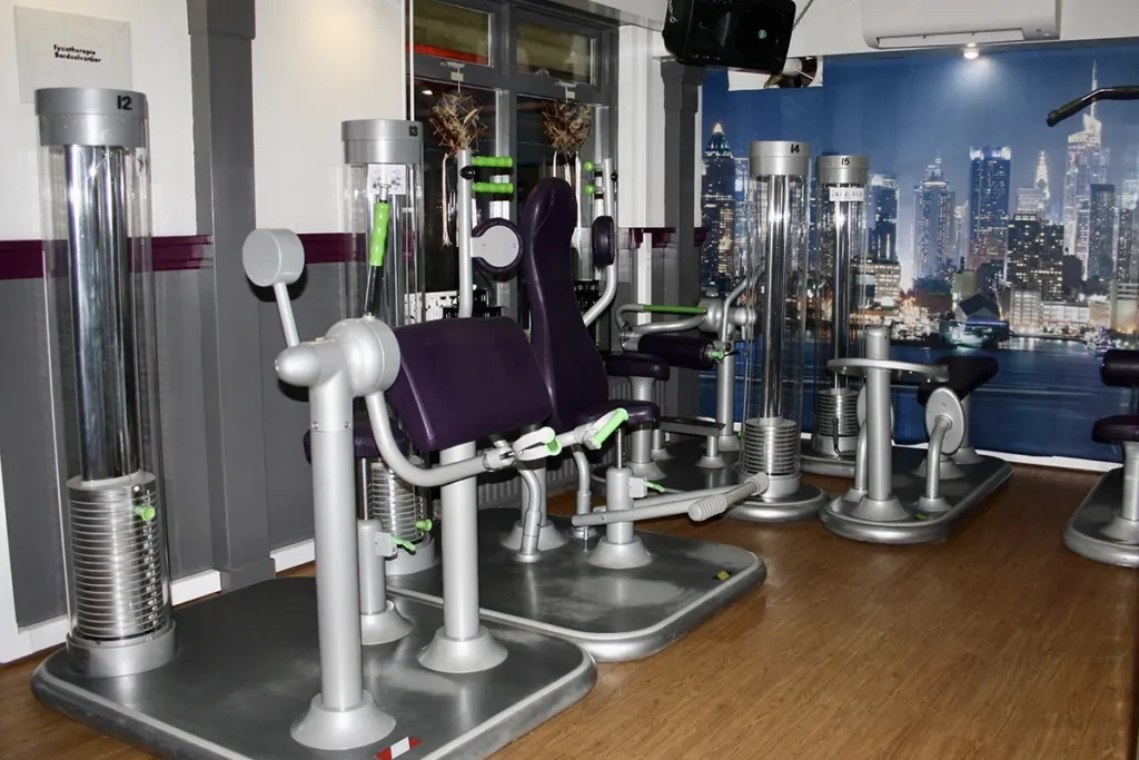 De Medifit-zaal met fitnessapparatuur in Escharen